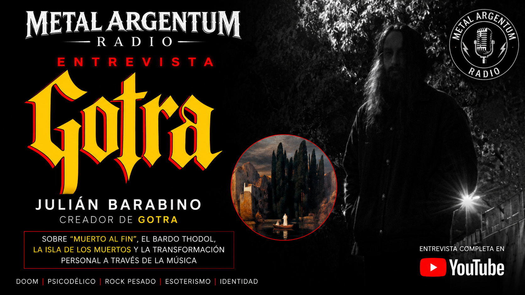 GOTRA - Entrevista en Metalargentum Radio con Julián Barabino